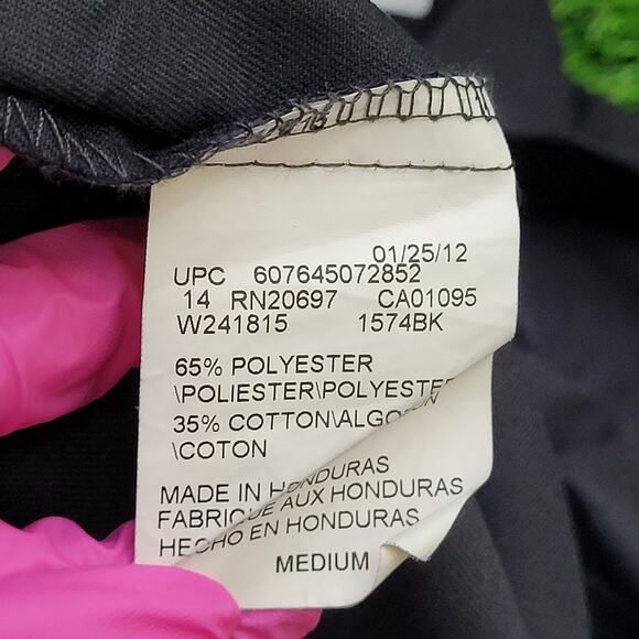 Dickies Utility Button Shirt Medium 22x30 Black Extra-Baggy - Picture 6 of 12